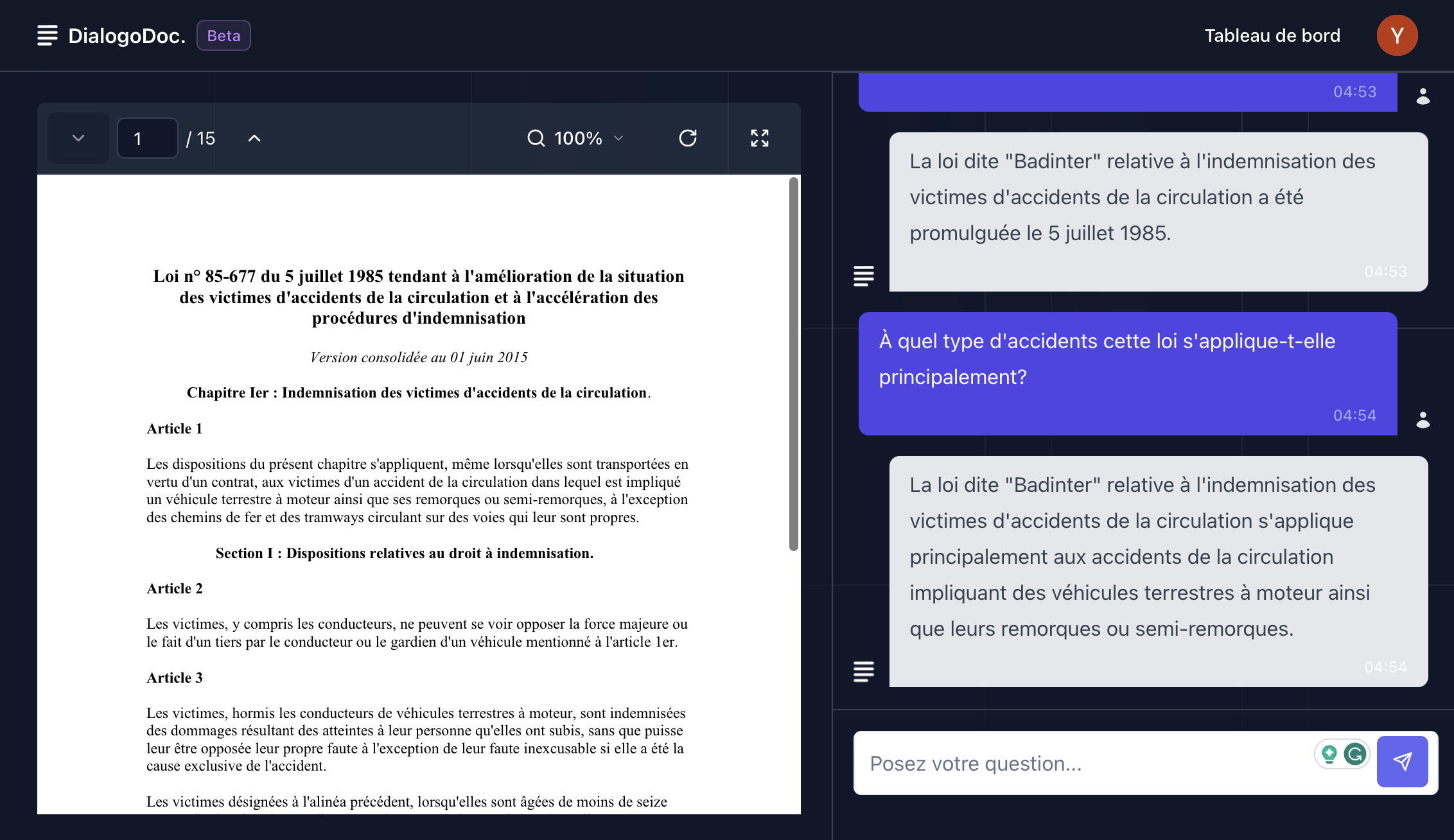 Demo pour le PDF Interactif